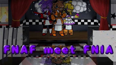 fnia gacha life|fnaf meets fnia gacha life.